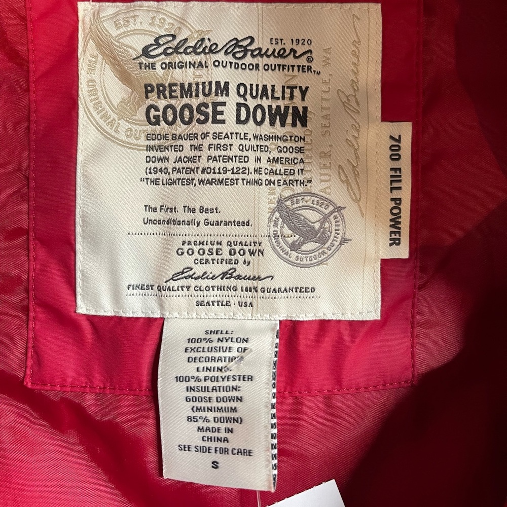 Eddie Bauer 700 Fill Jacket